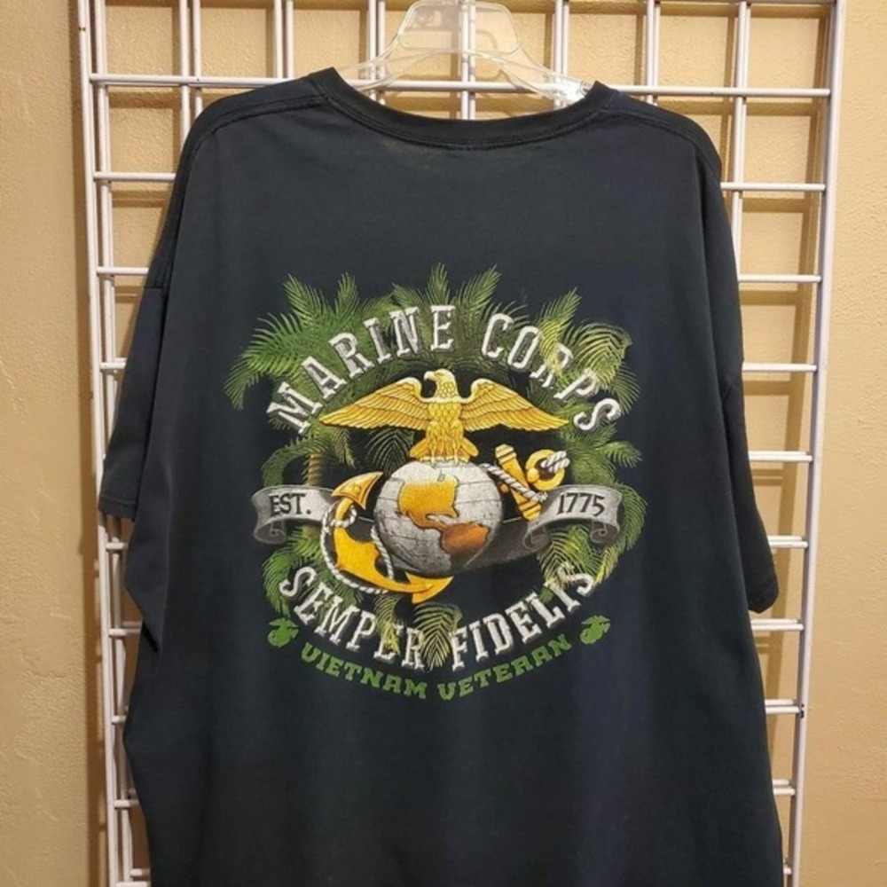 75th Marine Corps Semper‎ Fidelis t-shirt